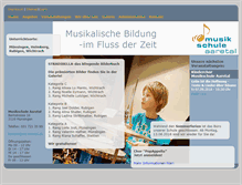 Tablet Screenshot of ms-aaretal.ch